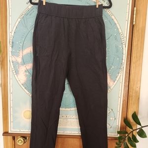 Alder Open Air Pant Black High Rise Athleisure Hiking Active Outdoor sz M